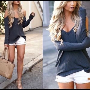 Soft off the shoulder top